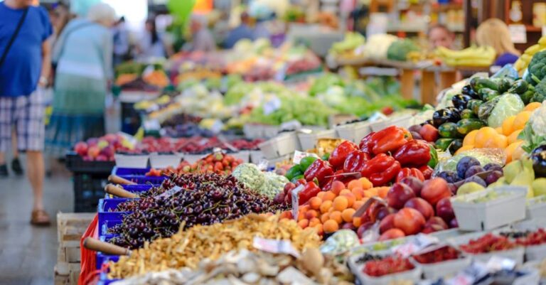 Markets - Vegetables Stall