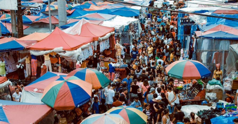 Markets - Photo of Crowd of People in the Market