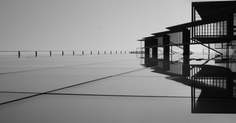 Architecture - Grayscale Photography of Bridge