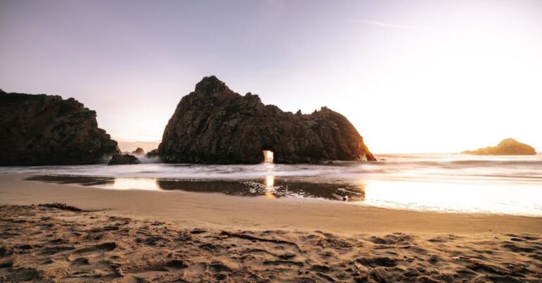 Beaches - Photo of Seashore During Golden Hour