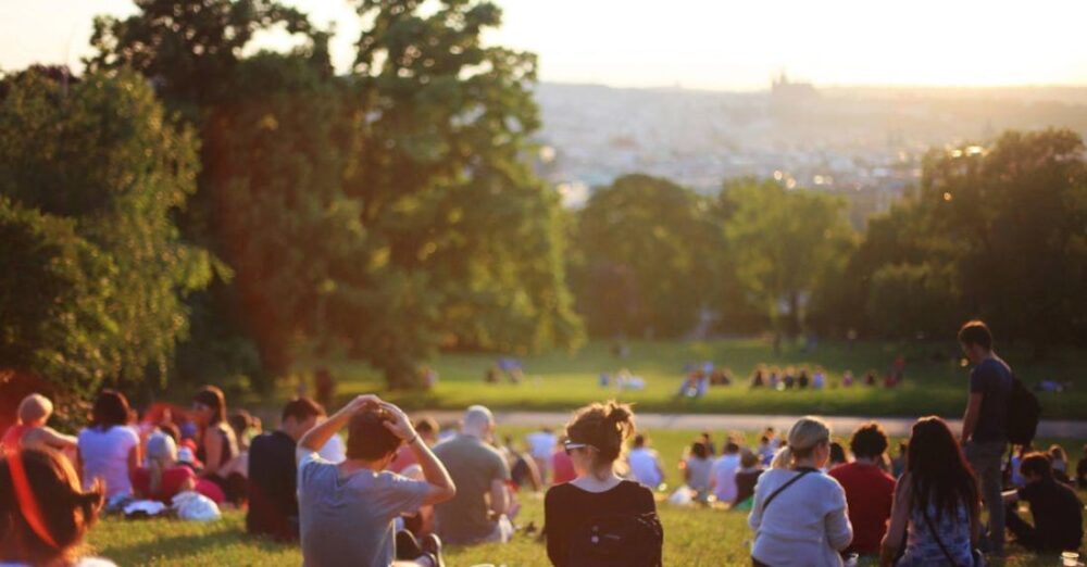 Parks - Group of People Enjoying Music Concert