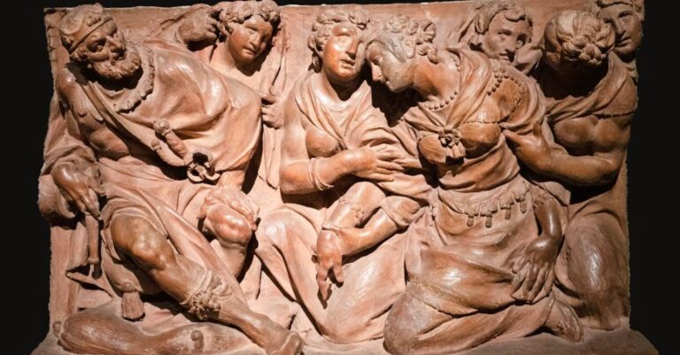 Scenes - Ancient Sculpture with Life Scenes