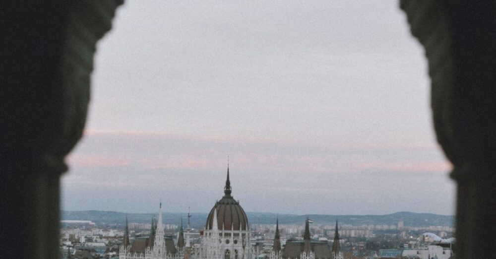 Sites - Hungarian Parliament Building on the Danube River